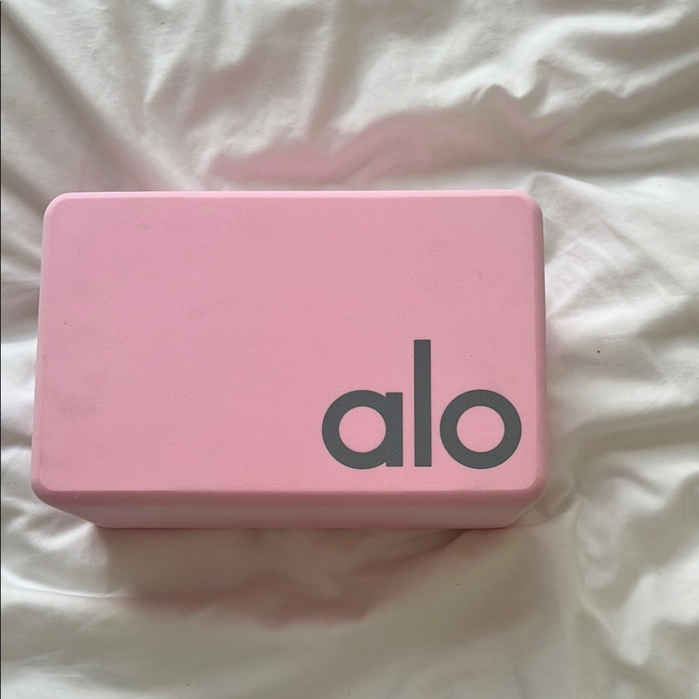 ALO Yoga Pink Yoga Block